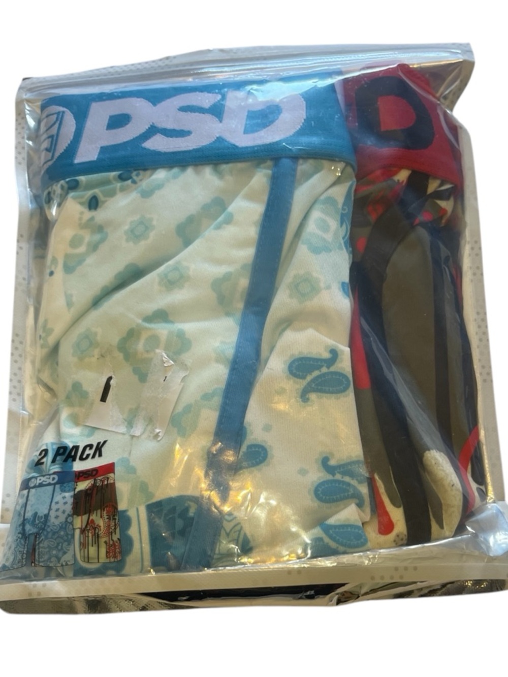 PSD Men’s Boxer Briefs 2 Pack Size Medium - Picture 6 of 9